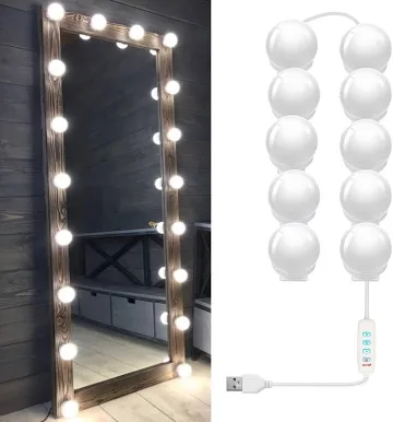 Miniatura 2 de JUEGO DE LUCES PARA ESPEJO DE TOCADOR